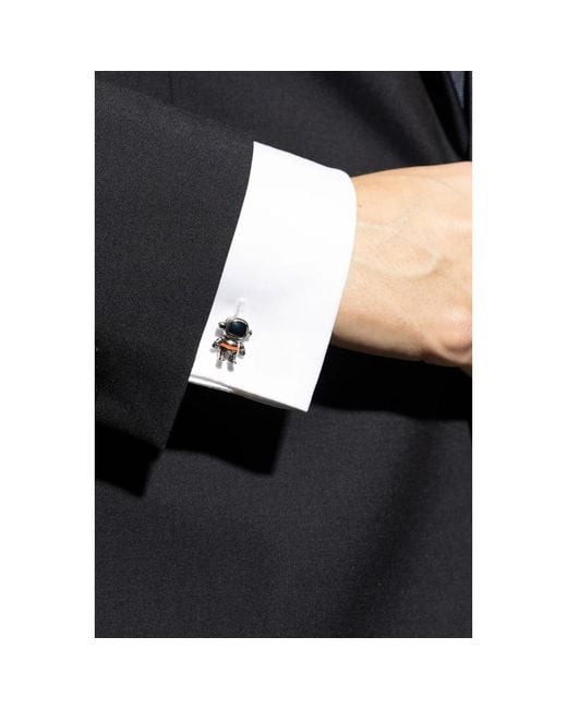 Paul Smith Metallic Cufflinks & Tie Clips for men