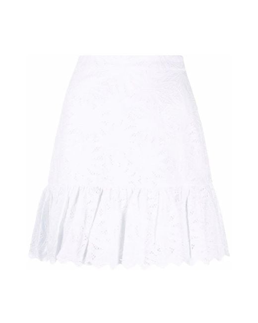 Michael Kors White Short Skirts