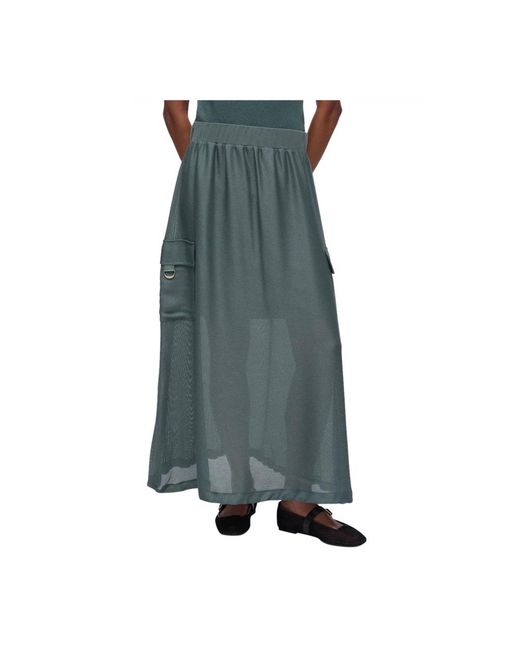 Liu Jo Green Maxi Skirts