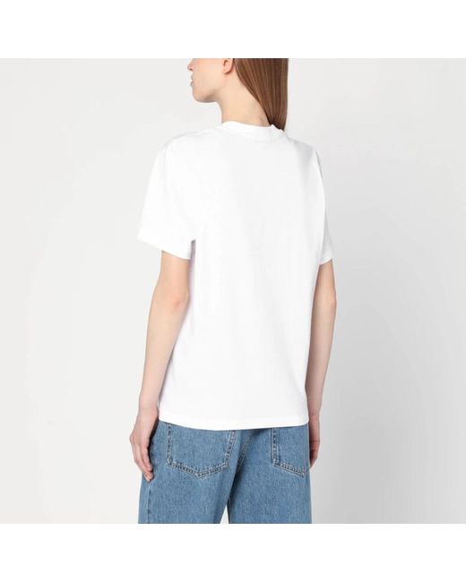 AMI T-Shirts in het White