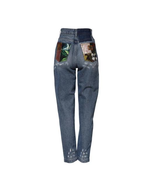 Dolce & Gabbana Blue Slim-Fit Jeans