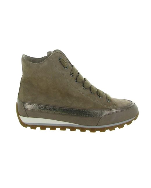 Candice Cooper Green Schwarze lisbeth strip schuhe