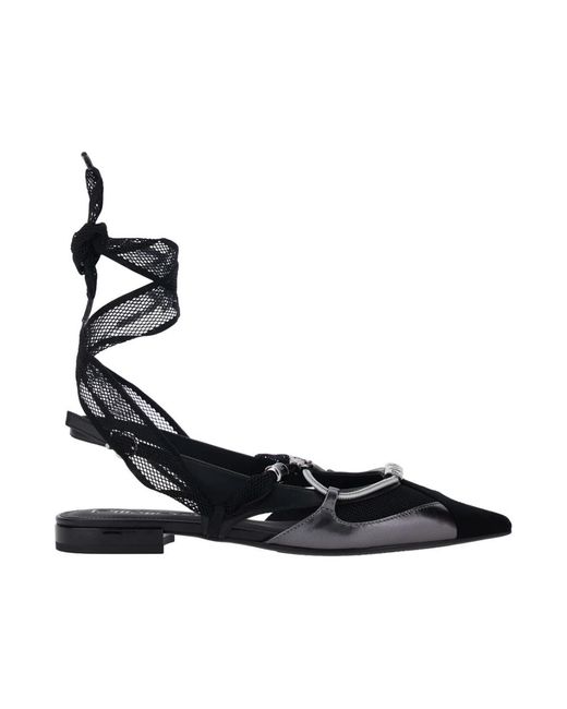 Pinko Blue Ballerinas