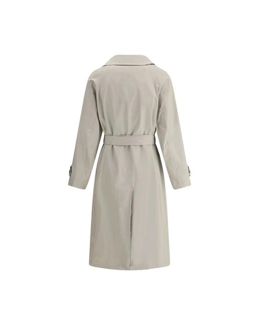 Paltò Gray Belted Coats