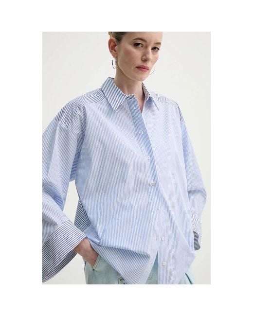 Blouses Munthe en coloris Blue