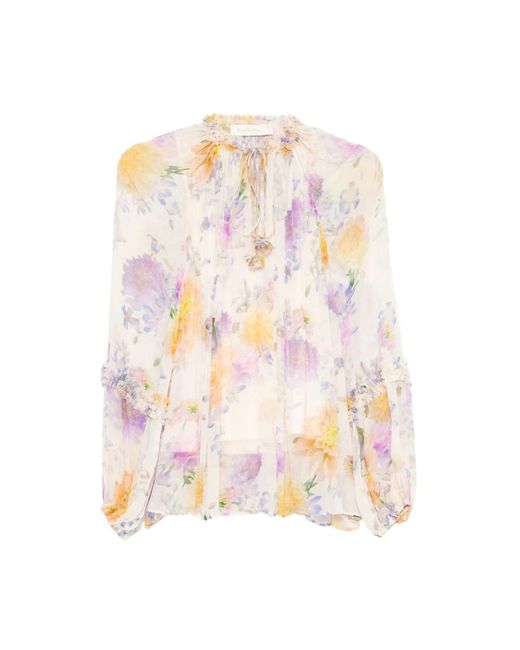 Zimmermann Pink Blouses