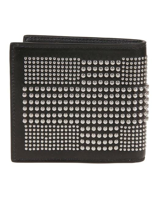 McQueen Black Wallets & Cardholders for men