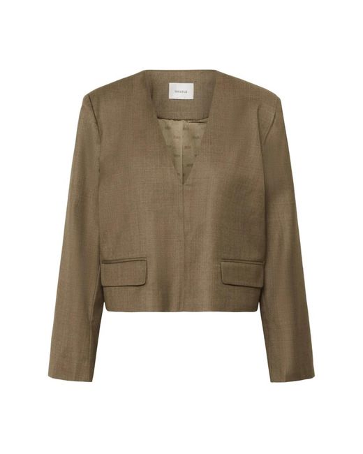 Blouses Gestuz de color Green