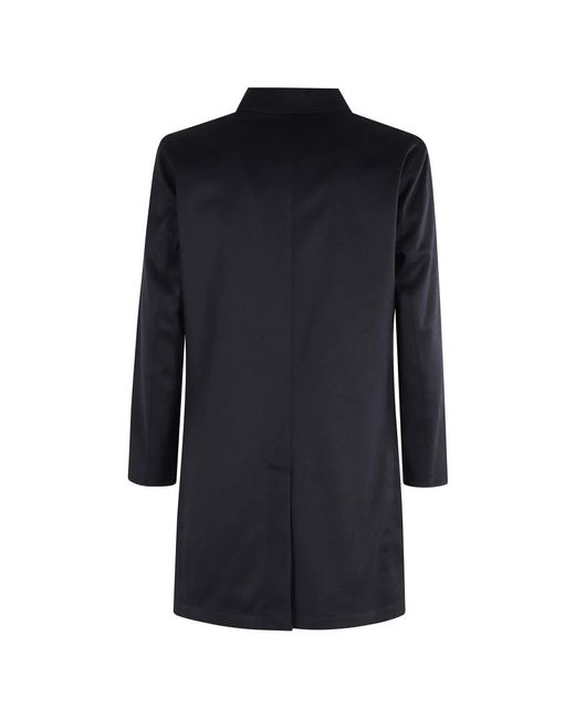 KIRED Black Single-Breasted Coats for men