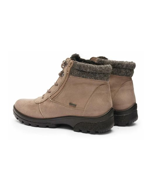 Ara Brown Schnürstiefel
