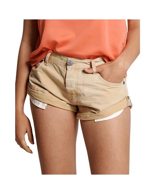One Teaspoon Natural Tropische bandits shorts