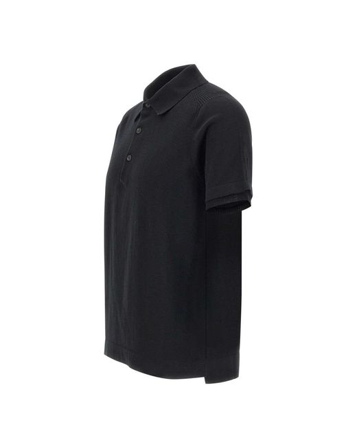 Premiata Black Polo Shirts for men