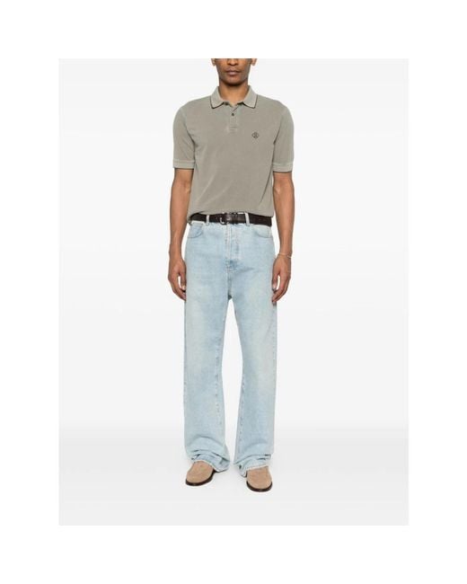 Herno Gray Polo Shirts for men