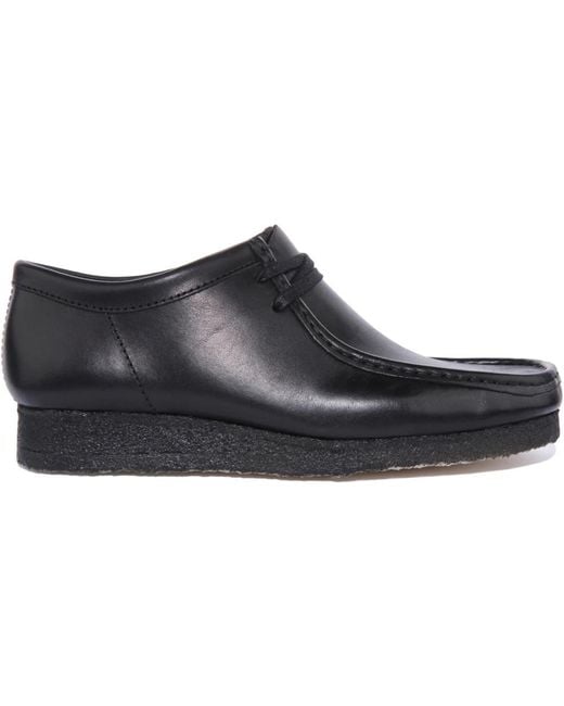 Clarks Black Laced Shoes for men