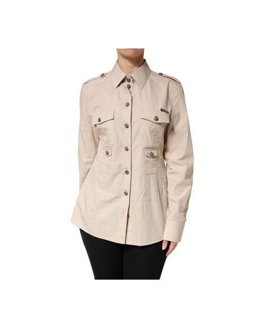 Dolce & Gabbana Natural Shirts