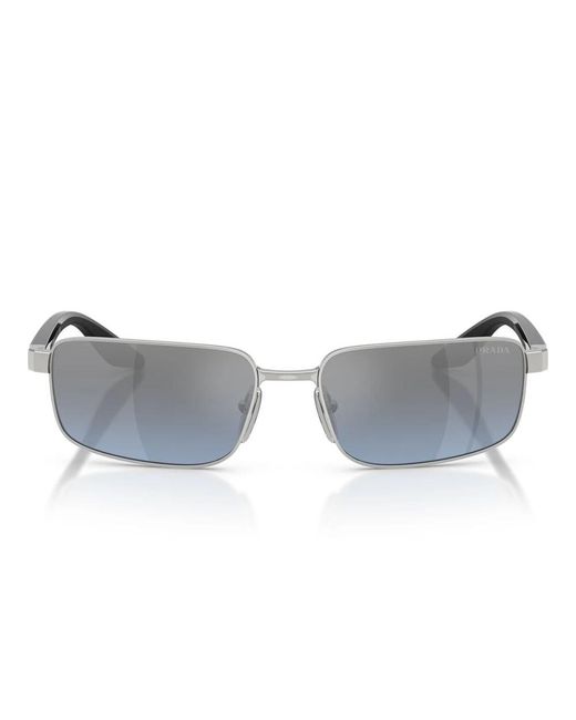 Prada Psb54S Zonnebril in het Gray