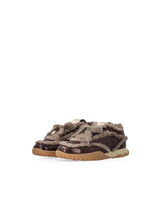 Pinko Brown Sneakers