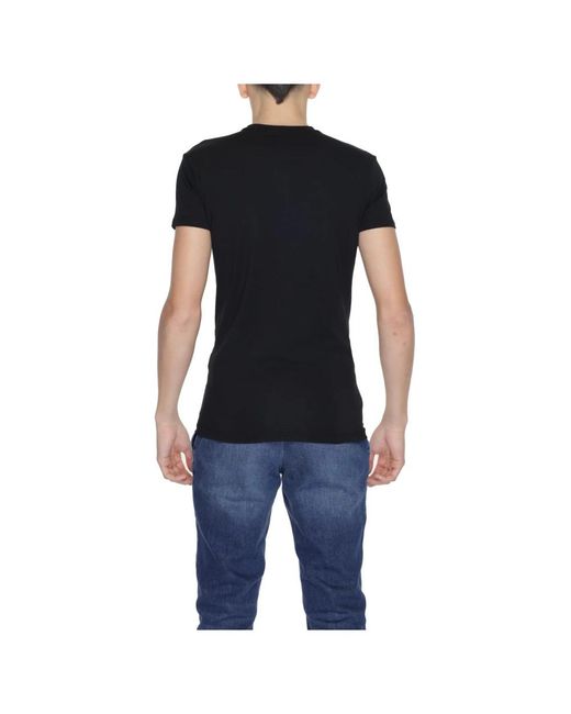 Emporio Armani Black T-Shirts for men