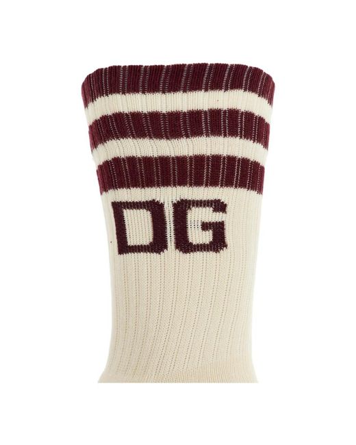 Socks Dolce & Gabbana de hombre de color Brown