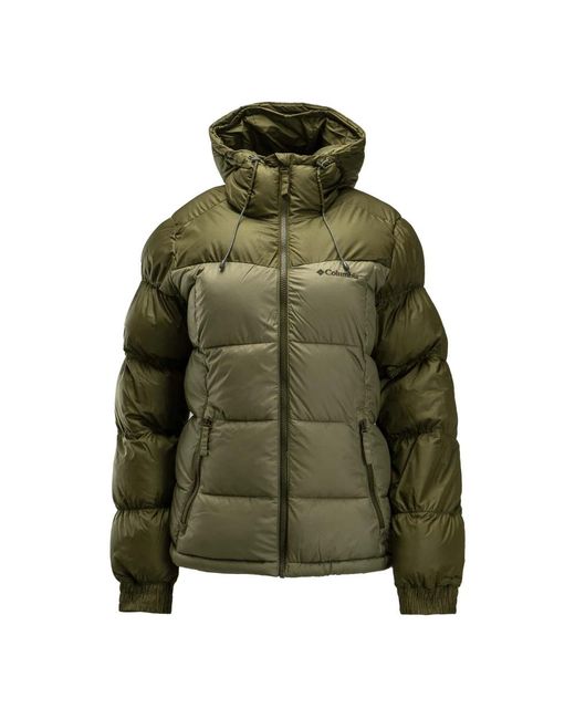 Columbia Jassen ,Groen Pike Like Jas in het Green