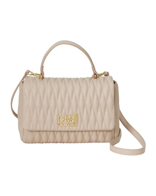 Roberto Cavalli Natural Cross Body Bags