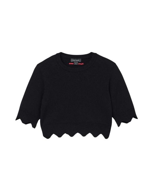 Marc Jacobs Blue Round-Neck Knitwear