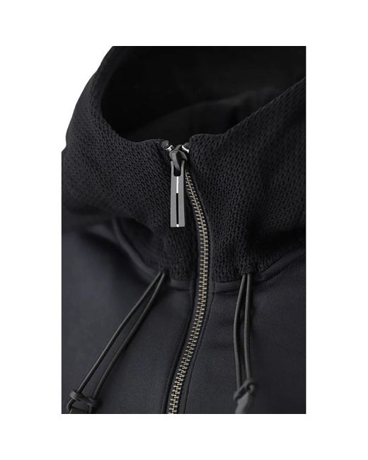 EA7 Black Winter Jackets for men