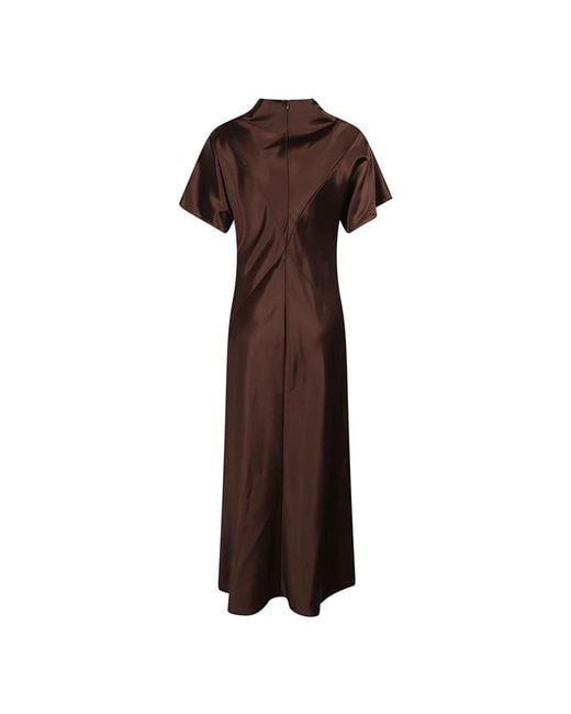 Pinko Brown Maxi Dresses