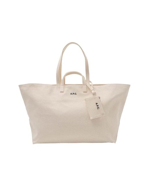 A.P.C. Natural Shopping Bags