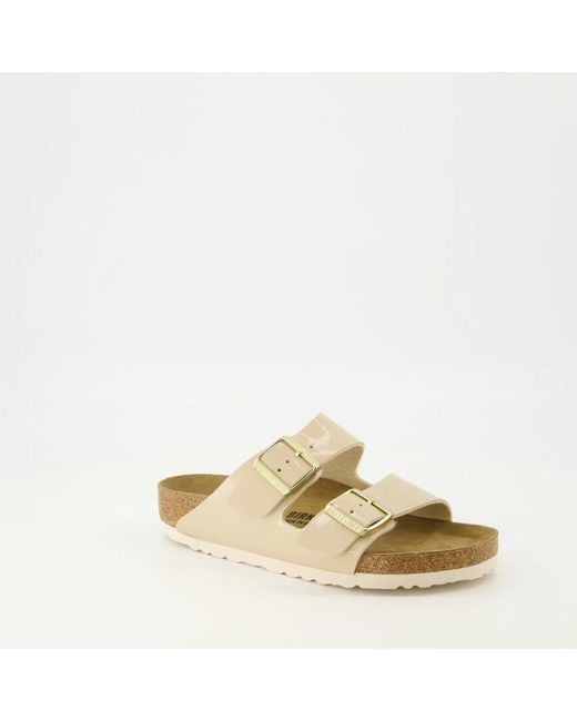 Birkenstock Metallic Sliders