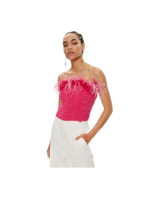 Patrizia Pepe Pink Stylisches Top Für Modebegeisterte
