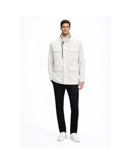 DUNO Gray Light Jackets for men