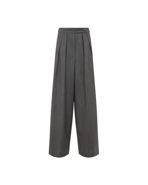 Dries Van Noten Gray Pamplona Pants
