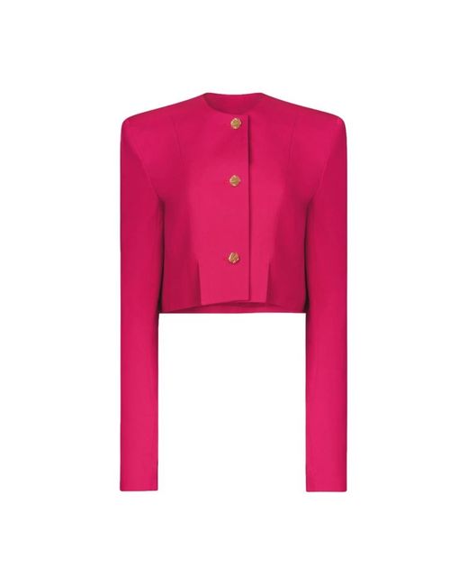 Stunning wool jacket in fuchsia di Nina Ricci in Pink
