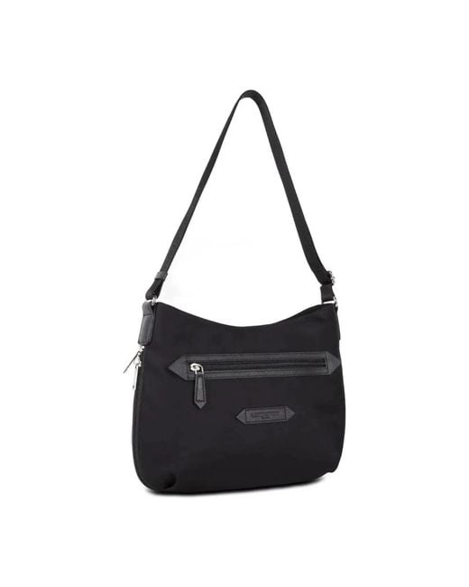 Lancaster Black Shoulder Bags