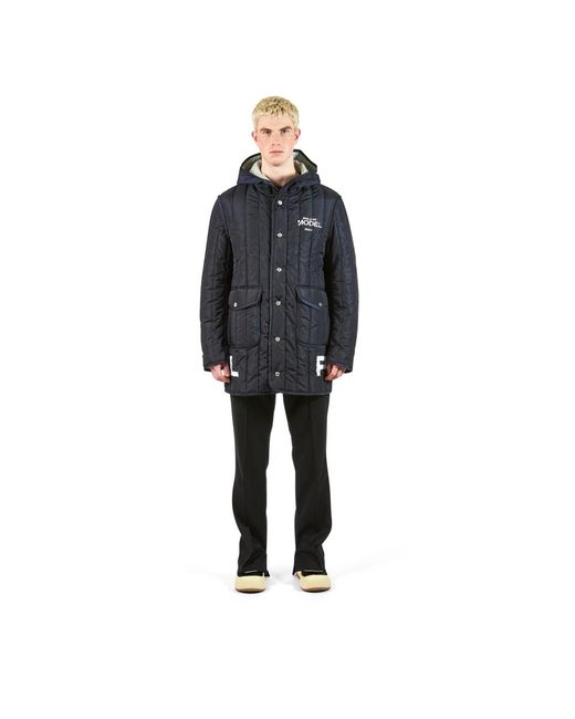 Winter Jackets di Philippe Model in Black da Uomo