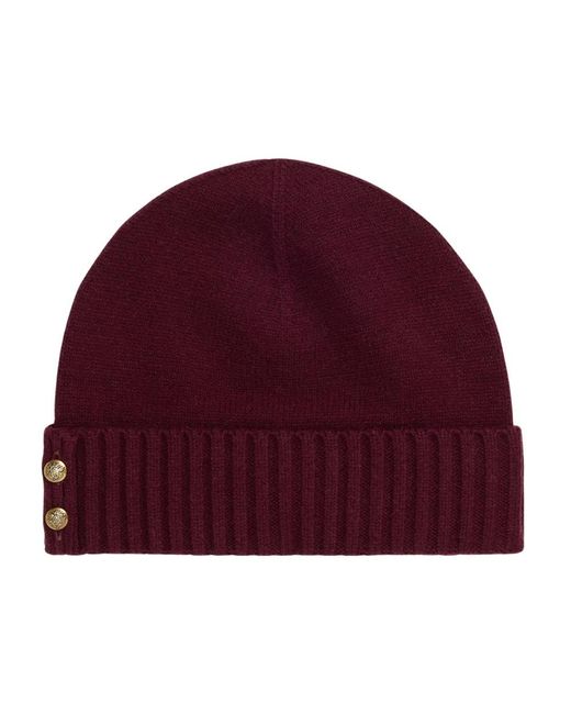 Ralph Lauren Purple Crest Strickmütze
