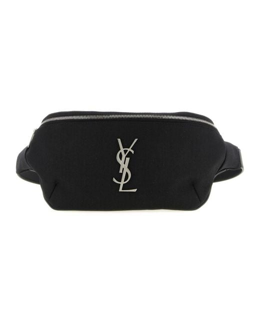 Saint Laurent Black Bum Bags for men