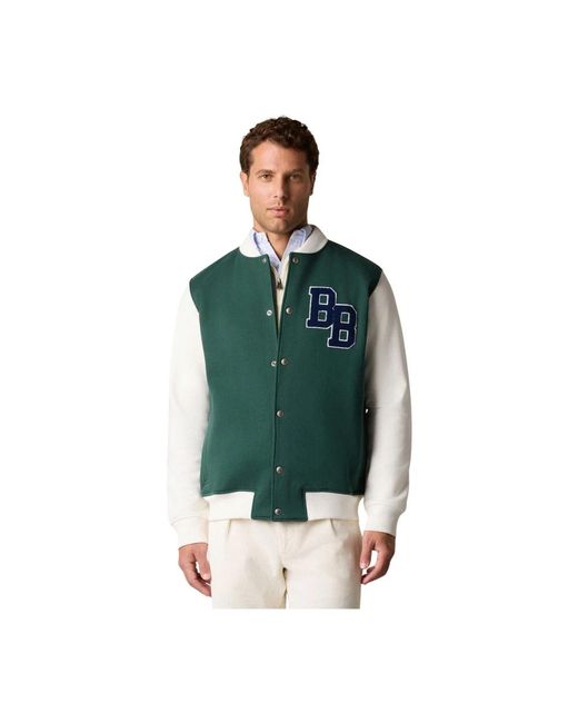 Brooks Brothers Green Bomber Jackets for men