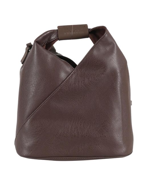 MM6 by Maison Martin Margiela Japanse Crossbody Tas in het Brown