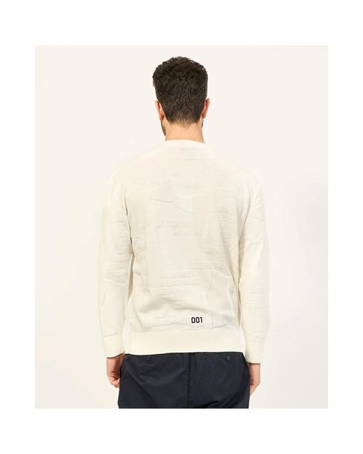 Knitwear > round-neck knitwear Armani Exchange pour homme en coloris Natural