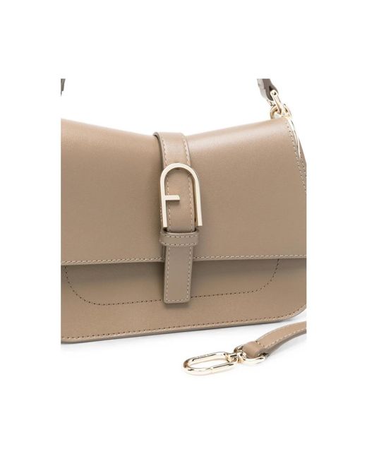 Furla Gray Shoulder Bags