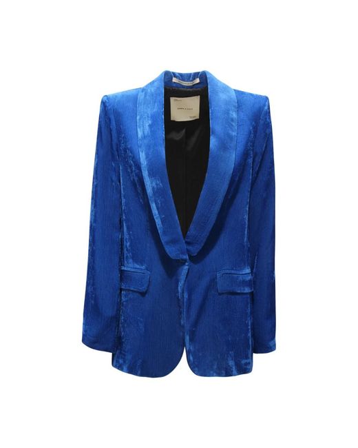 EMMA & GAIA Blue Blazers
