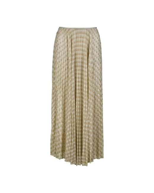 Maxi Skirts Forte_forte de color Natural