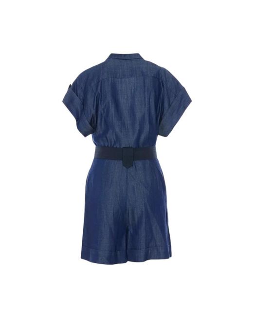 Liu Jo Blue Playsuits