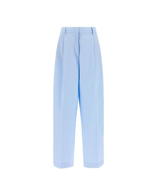 Fabiana Filippi Blue Tapered Trousers