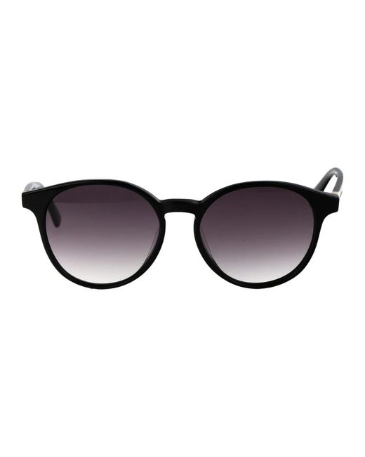 Longchamp Black Stylische sonnenbrille lo658s
