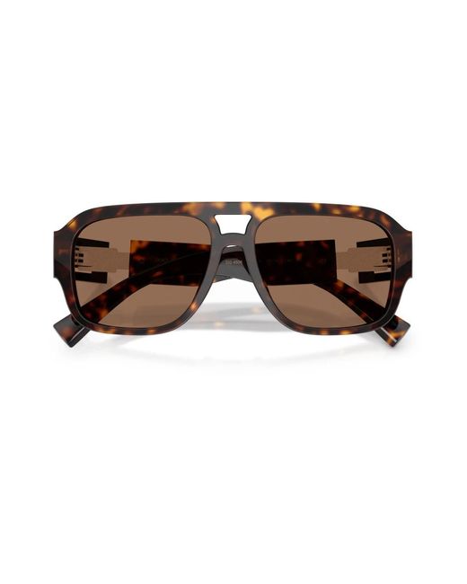 Dolce & Gabbana Brown Sunglasses for men