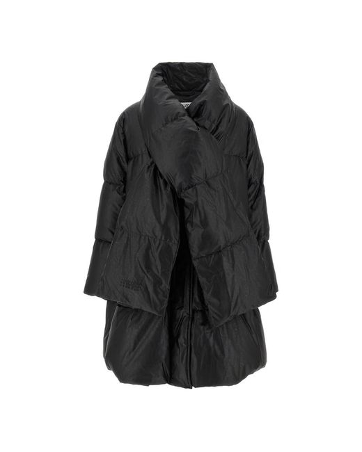 MM6 by Maison Margiela Black Down Jackets