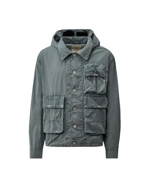 C P Company Gray Light Jackets for men